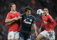 Fussball CHL  Saison 2010/2011:  Manchester United - FC Schalke 04