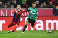 Fussball 1. Bundesliga Saison 14/15: FC Bayern Muenchen - FC Schalke 04