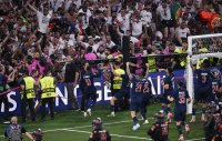 Fussball CHL FINALE 24/25 in Muenchen: Paris Saint - Germain - Inter Mailand