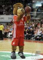 Basketball 1. Bundesliga 2011/2012:  Das Bayern Maskottchen Bernie