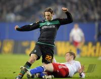 Fussball DFB Pokal Halbfinale Hamburger SV - Werder Bremen