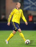 Fussball International EM 2012-Qualifikation:  Alan Hutton (Schottland)