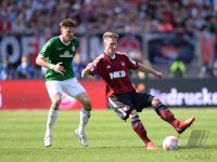 Fussball 1. Bundesliga  Saison  2012/2013: 1. FC Nuernberg - SV Werder Bremen