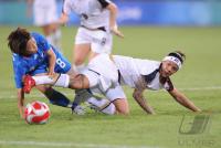 FUSSBALL  Olympia 2008   Halbfinale  Frauen   Japan - USA