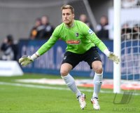 Fussball 1. Bundesliga  2012/2013: Torwart Oliver Baumann (SC Freiburg)