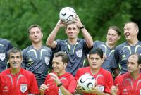 FIFA-Referees, Gruppenfoto im Kempinski Hotel Gravenbruch