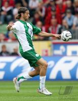 Fussball 1. Bundesliga: Wolfsburg, KLIMOWICZ Einzelaktion