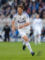 FUSSBALL 1. Bundesliga  Saison 2011/2012: Klaas Jan Huntelaar (FC Schalke 04)