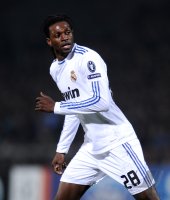 Fussball CHL  Saison 2010/2011: Emmanuel Adebayor (Real Madrid)