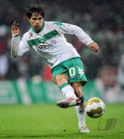 FUSSBALL 1. BUNDESLIGA: Bremen, DIEGO Einzelaktion