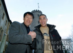 Fototermin Bum-Kun Cha und seinem Sohn Do-Ri Cha