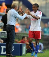 Fussball 1. Bundesliga, Saison 2012/2013: Testspiel Hamburger SV - FC Barcelona