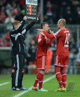 Fussball  1. Bundesliga  13/14: FC Bayern Muenchen - Bayer Leverkusen