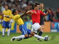 Fussball International Testspiel Norwegen - Brasilien