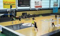 Basketball 2. Bundesliga 2020/2021: Training Tigers Tuebingen in der VOBA Arena Rottenburg