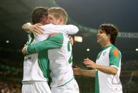 Fussball UEFA Pokal: Bremen - Vigo
