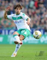 FUSSBALL 1. BUNDESLIGA: Bremen, DIEGO Einzelaktion