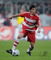 Fussball DFB Pokal 2008/2009:  Jose Ernesto Sosa  (FC Bayern Muenchen)