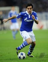 Fussball: Champions League Viertelfinale: Schalke, JURADO am Ball