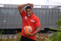 Beachsoccer Nationalteam von Tahiti besucht die FIFA