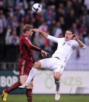 Fussball International  Play Off, Slowenien - Russland