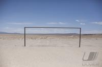 Fussballfeld am Salar de Uyuni