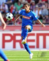 FUSSBALL 1. BUNDESLIGA: Hoffenheim, EDUARDO Einzelaktion