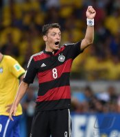 FUSSBALL WM 2014, HALBFINALE: Brasilien - Deutschland