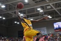 Basketball 1. Bundesliga 2012/2013: Walter Tigers Tuebingen  - s Oliver Baskets Wuerzburg