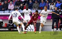 Fussball 1. Bundesliga Saison 21/22: FC Bayern Muenchen -  TSG 1899 Hoffenheim
