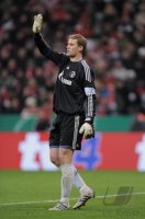 Fussball DFB Pokal 10/11 :  Torwart Manuel Neuer (FC Schalke 04)