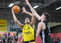 Basketball 2. Bundesliga 2021/2022: Tigers Tuebingen - Nuernberg Falcons