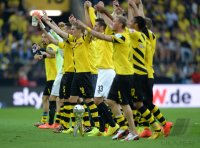 Fussball Bundesliga 14/15 Supercup Finale: JUBEL Borussia Dortmund