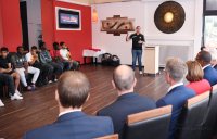 Fussball, Projektbesuch beim SV 03 Tuebingen