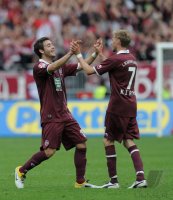 Fussball 1. Bundesliga  Saison 2010/2011: 1. FC Kaiserslautern - Werder Bremen