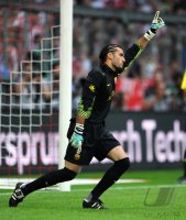 Fussball International Audi Cup 2011: Torwart Torwart Torwart Jose Pinto  (Barca)