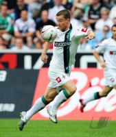 FUSSBALL 1. BUNDESLIGA, Moenchengladbach: BAUMJOHANN