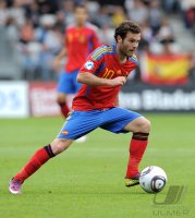 Fussball U21-EURO 2011 Halbfinale:  Juan Mata (Spanien)