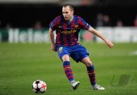 FUSSBALL  International CHL 09/10 : Andres Iniesta (Barca)