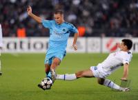 FUSSBALL  International CHL 09/10  FC Zuerich - Olympique Marseille