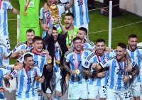 FUSSBALL WM 2022 Finale: Argentinien - Frankreich