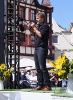 Politik, Wahlkampf Buendnis 90/Die Gruenen: Gruenen Bundesvorsitzender Robert Habeck