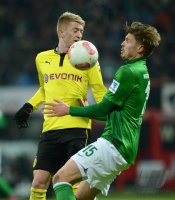 Fussball, 1. Bundesliga12/13: Werder Bremen - Borussia Dortmund