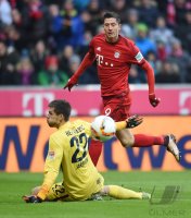 Fussball 1. Bundesliga Saison 15/16: FC Bayern Muenchen - Hertha BSC Berlin
