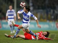 Fussball, 2. Bundesliga: Koeln - Duisburg