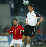 Fussball: Deutschland - Malta, Zweikampf