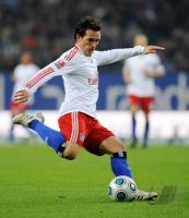 FUSSBALL, 1. BUNDESLIGA, 11. Spieltag: Hamburg, TROCHOWSKI Einzelaktion