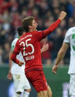 Fussball DFB Pokal Halbfinale 15/16: FC Bayern Muenchen - SV Werder Bremen