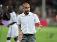 FUSSBALL International :  Trainer Josep Guardiola (FC Barcelona)