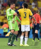 FUSSBALL WM 2014, Achtelfinale: Kolumbien - Uruguay